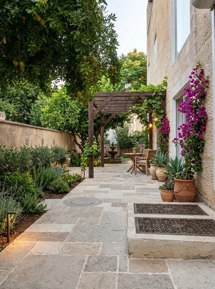 Mediterranean Yard Yard design — yard photo by GenRoom AI