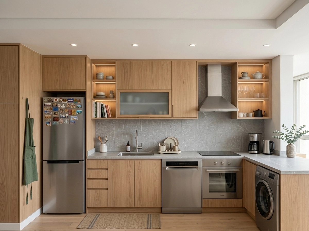 Scandinavian Kitchen design — interior photo by GenRoom AI