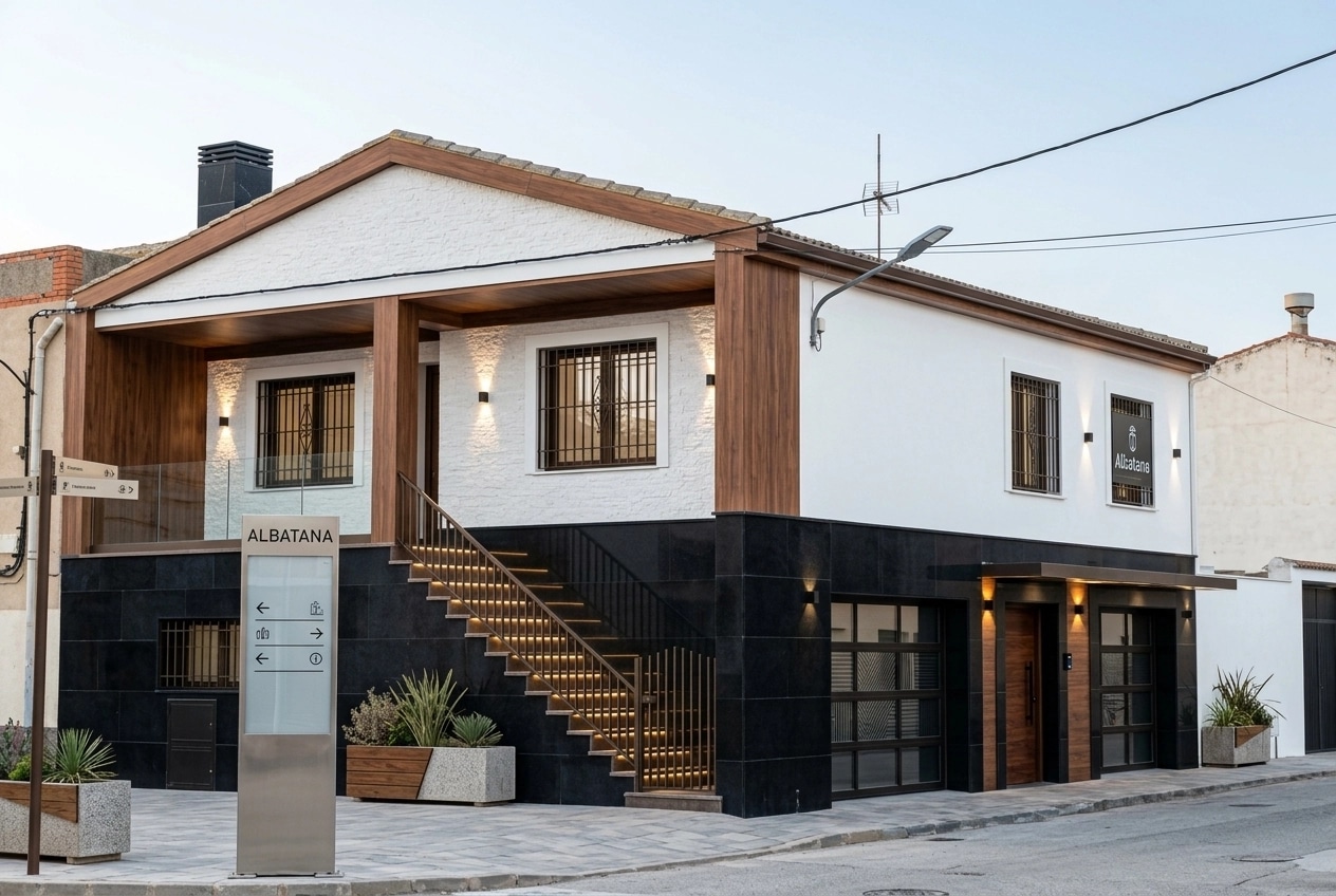 Facade design in Contemporary Facade style — Facade by GenRoom AI