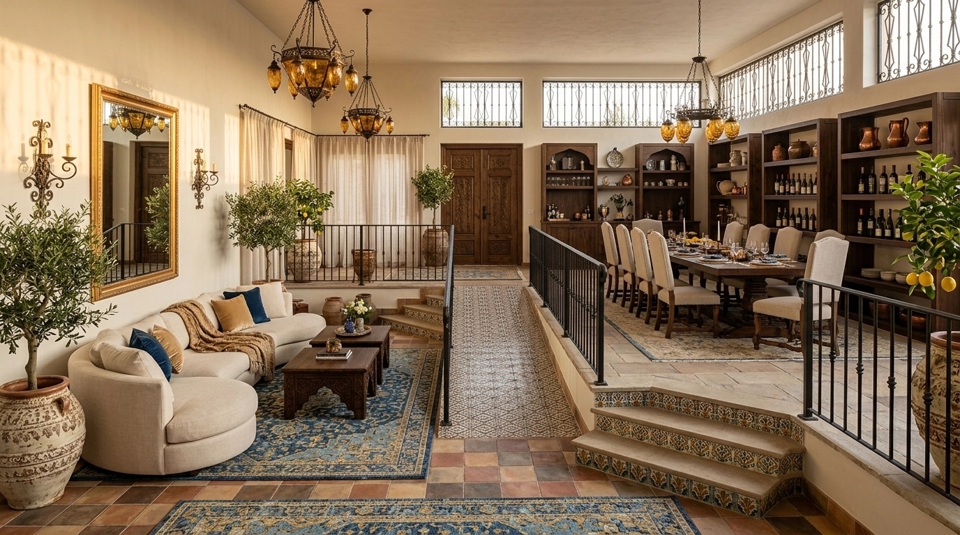 Interior design in Mediterranean style — other by GenRoom AI