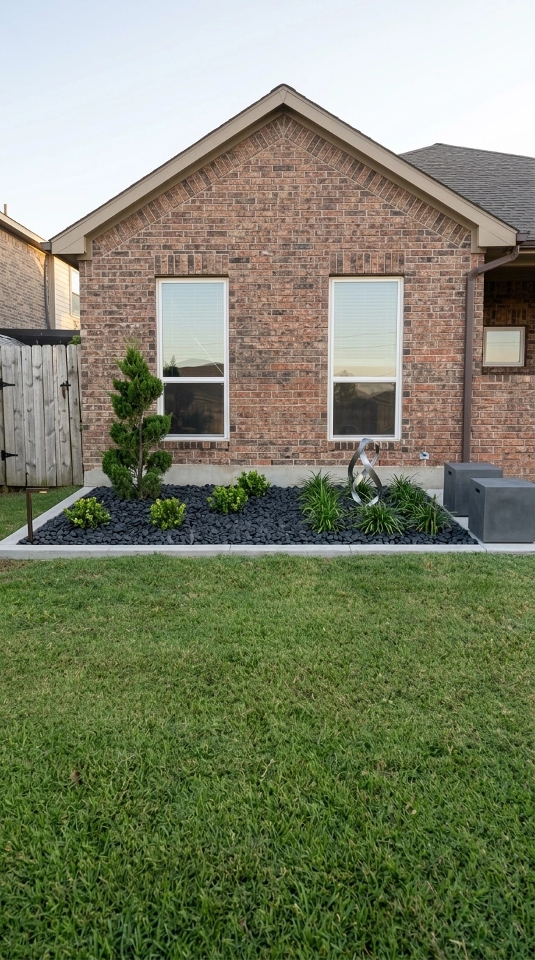 Landscape design in Minimalist Yard style — Yard by GenRoom AI