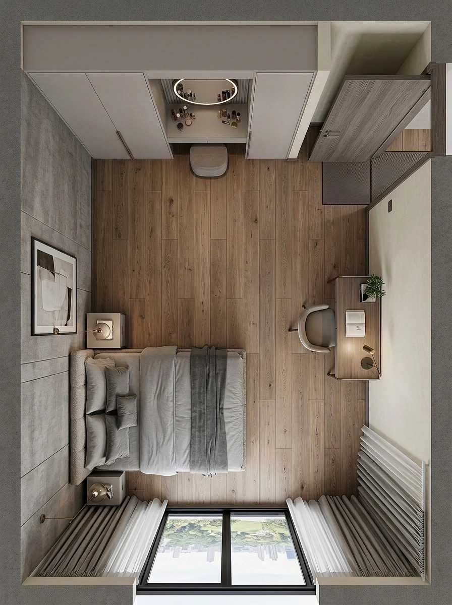 Interior design in Contemporary style — Living Room by GenRoom AI