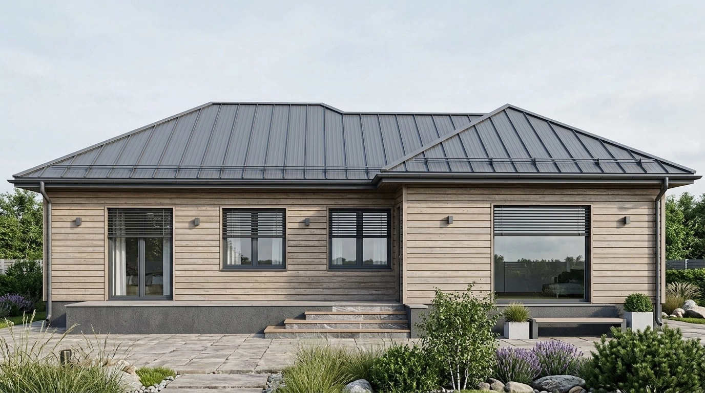 Scandinavian Facade Facade design — facade photo by GenRoom AI