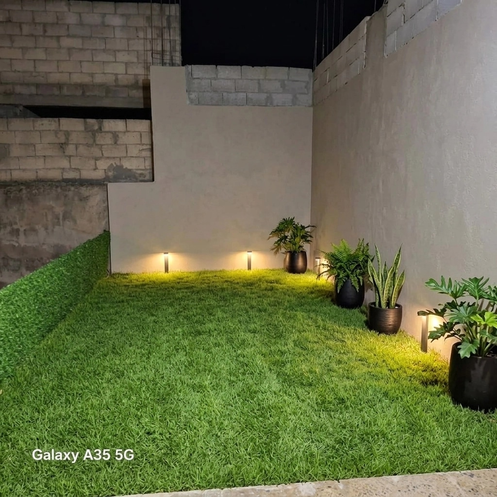 Yard design in no_style style — photo by GenRoom AI