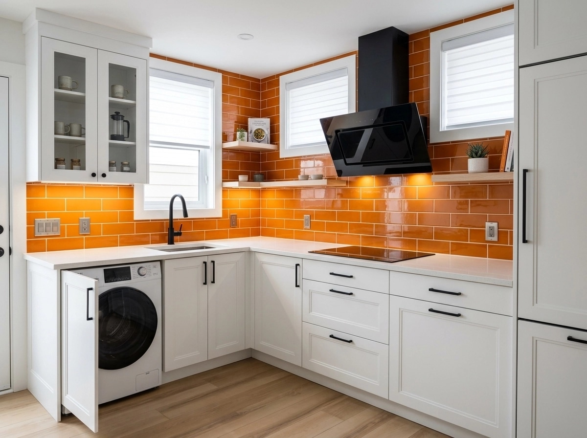 Interior design in Scandinavian style — Kitchen by GenRoom AI