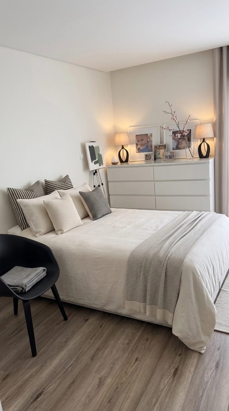 Minimalism Bedroom design — interior photo by GenRoom AI