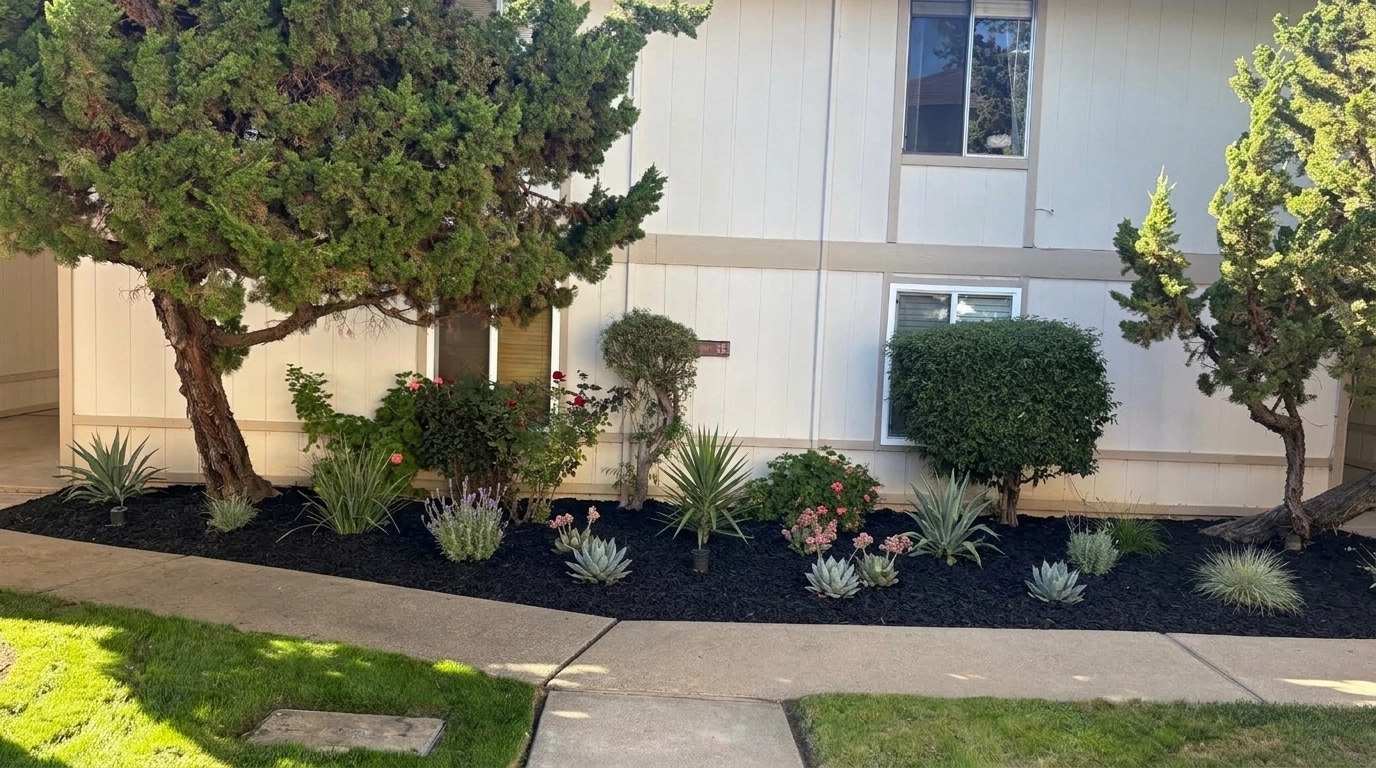 Landscape design in Minimalist Yard style — Yard by GenRoom AI