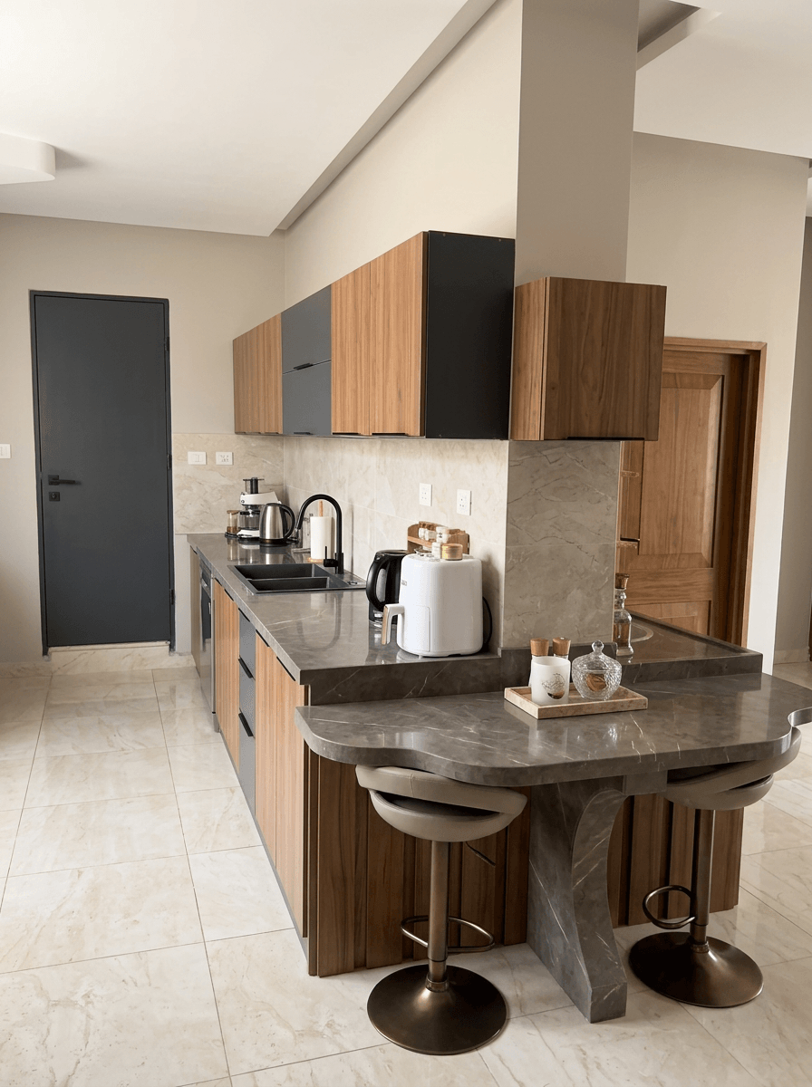 Contemporary Kitchen design — interior photo by GenRoom AI