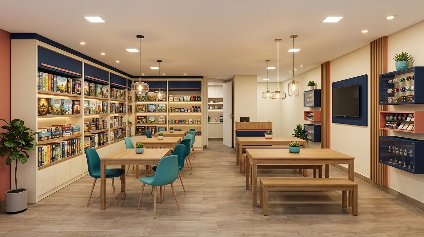 Interior design in Scandinavian style — shop by GenRoom AI