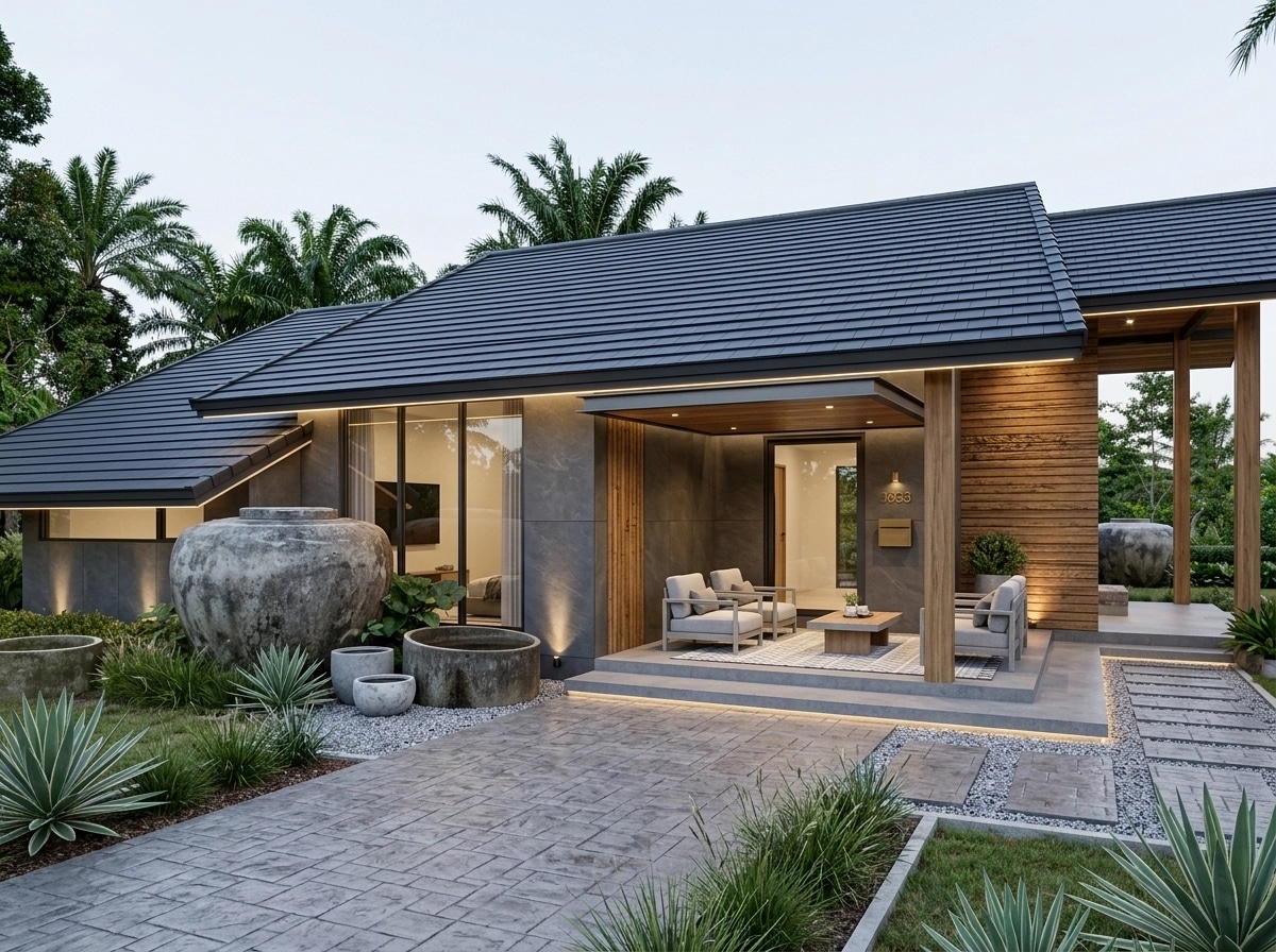 Contemporary Facade Facade design — facade photo by GenRoom AI
