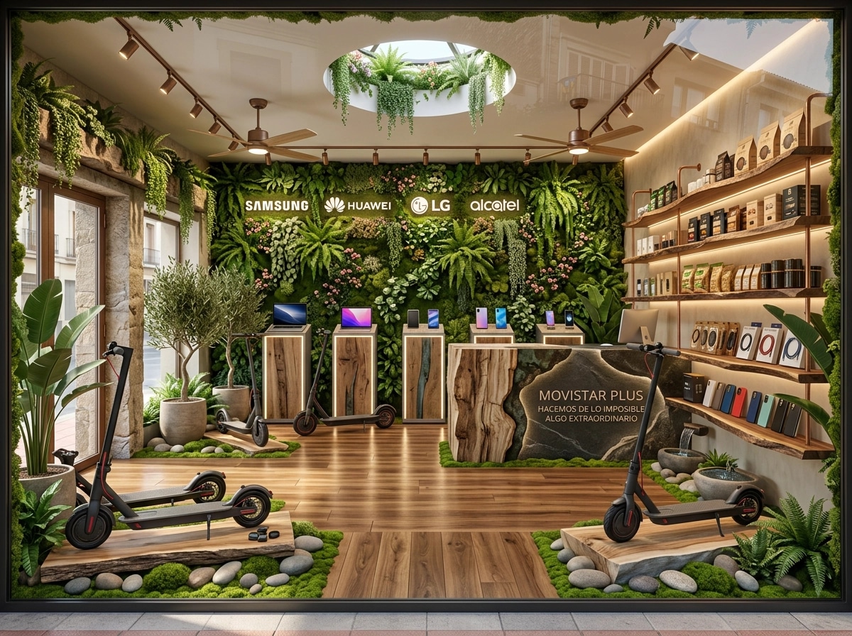 Interior design in Biophilic style — shop by GenRoom AI