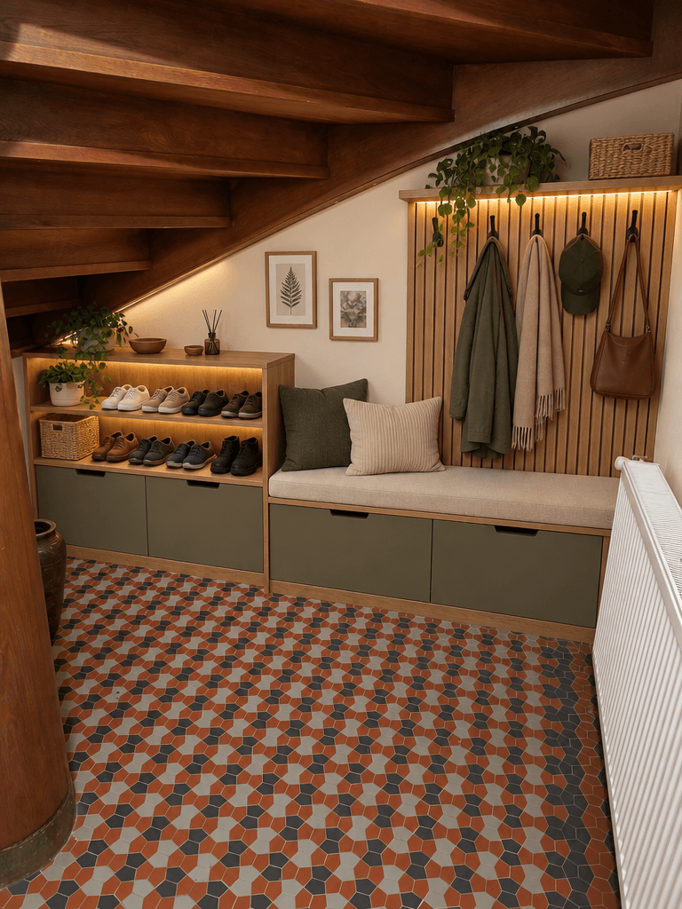 Hallway interior in no_style style — photo by GenRoom AI