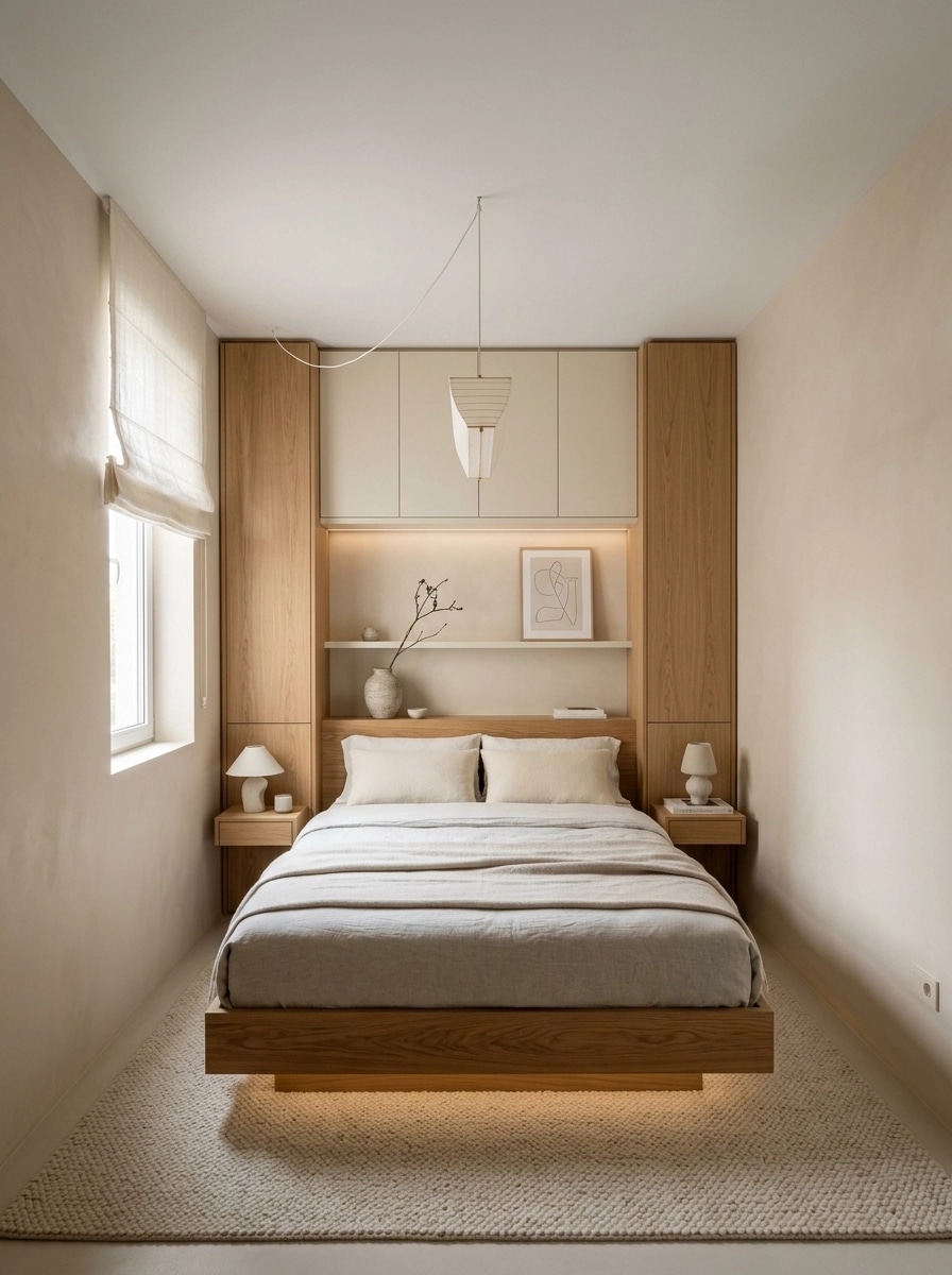 Minimalism Bedroom design — interior photo by GenRoom AI