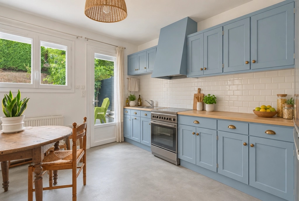 Kitchen interior in no_style style — photo by GenRoom AI