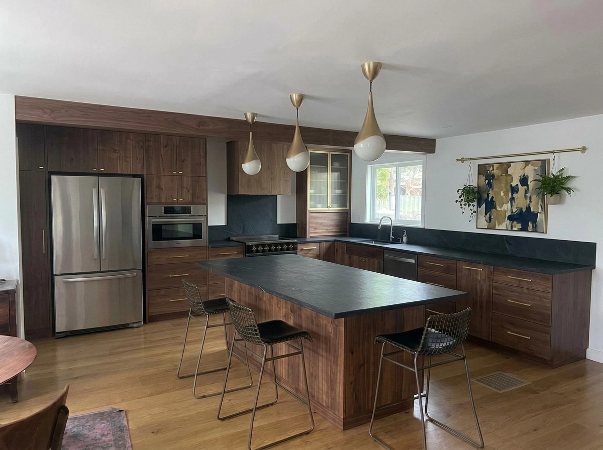 Kitchen interior in no_style style — photo by GenRoom AI