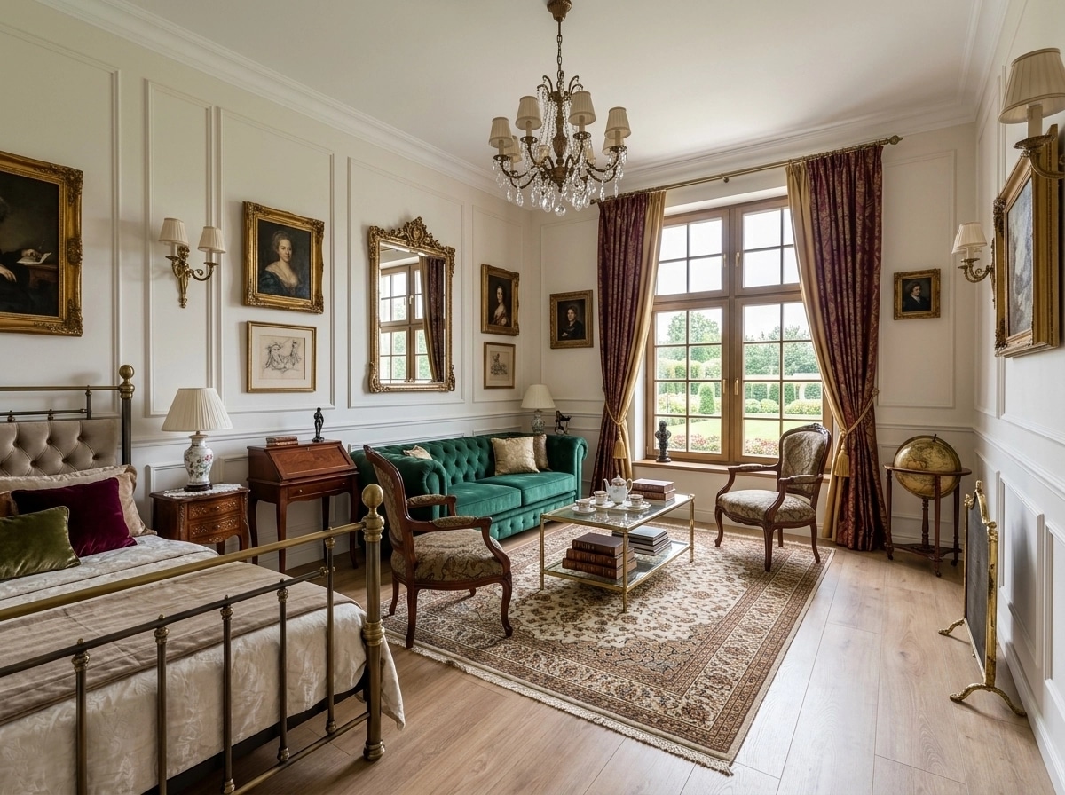 Interior design in Classic style — Living Room by GenRoom AI