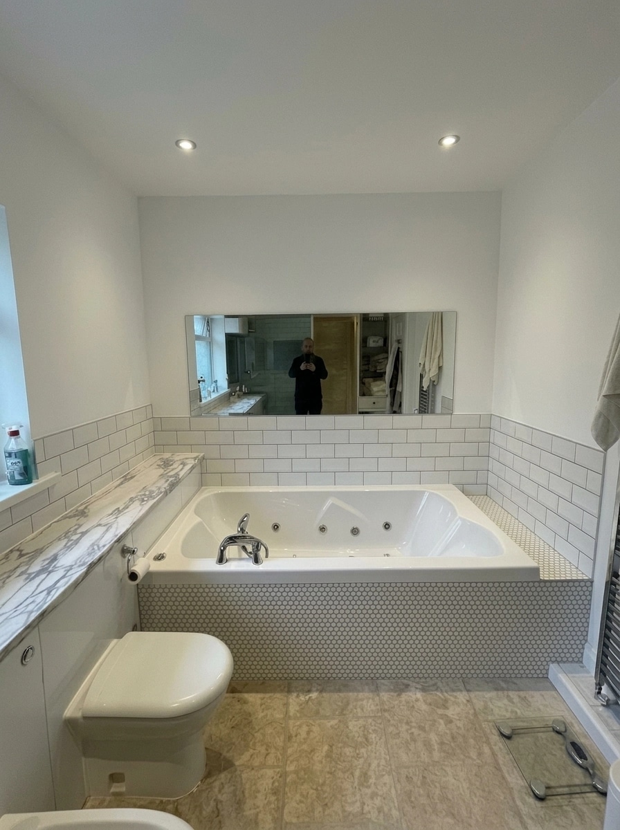 Bathroom interior in no_style style — photo by GenRoom AI