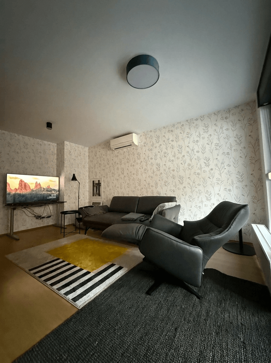 Interior design in Loft / Industrial style — Living Room by GenRoom AI