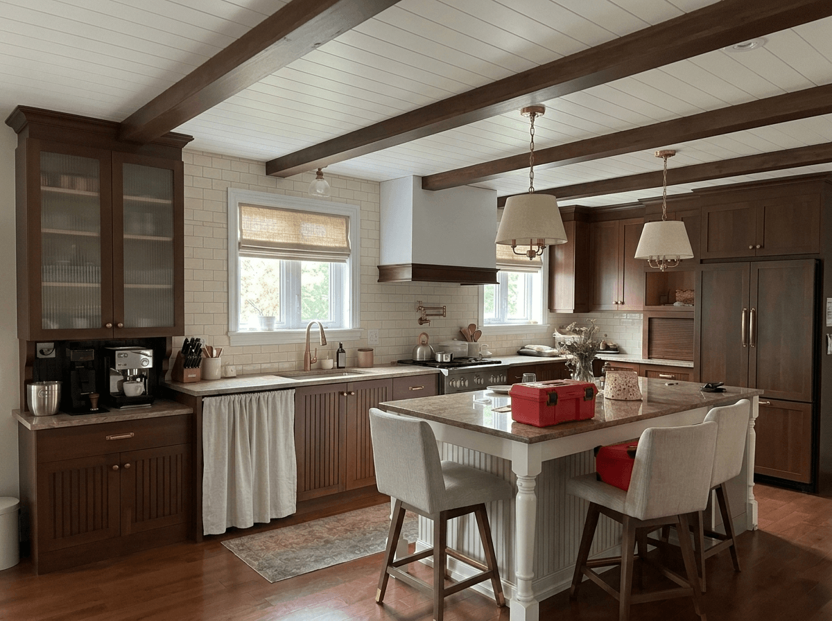 Kitchen interior in no_style style — photo by GenRoom AI