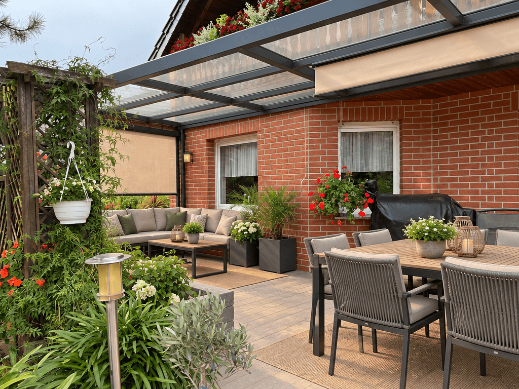 Yard design in no_style style — photo by GenRoom AI