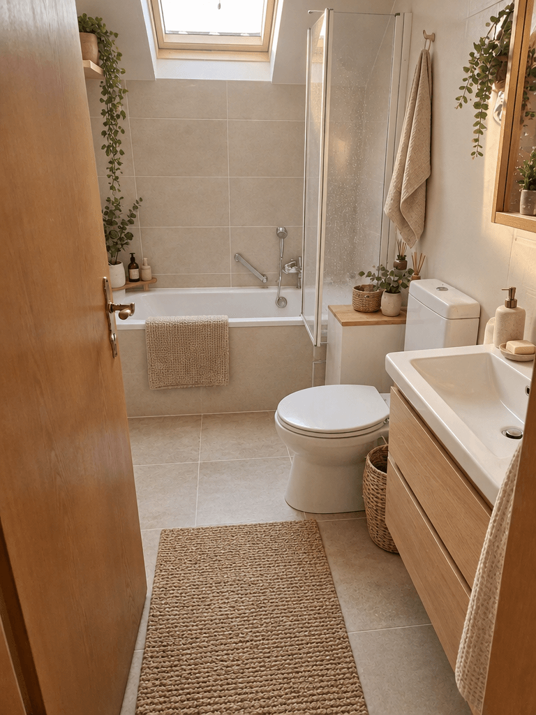 Interior design in Scandinavian style — Bathroom by GenRoom AI