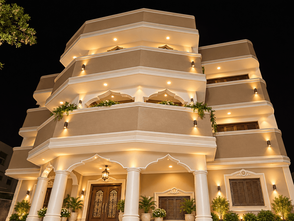 Classic Facade Facade design — facade photo by GenRoom AI