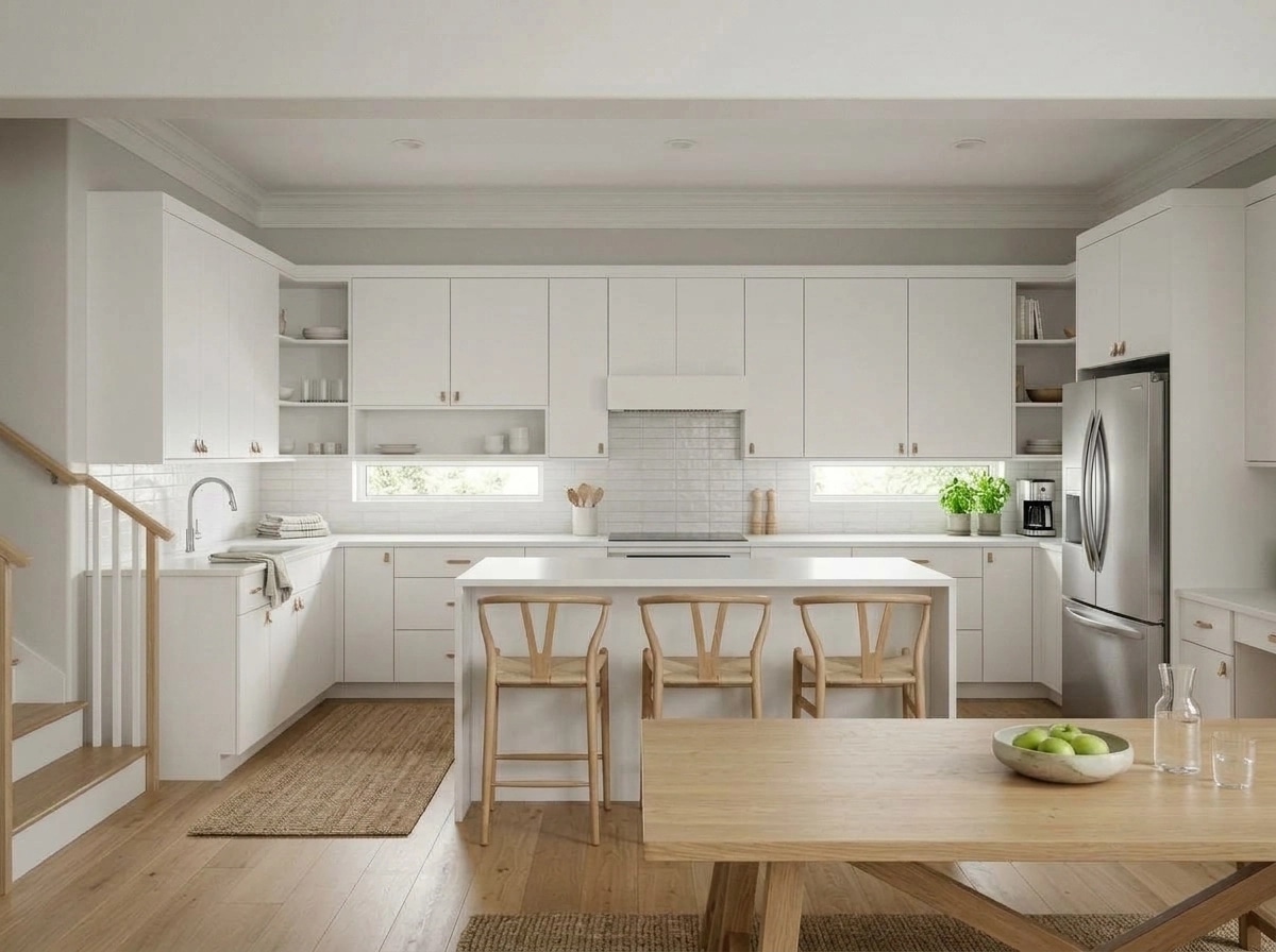 Interior design in Scandinavian style — Kitchen by GenRoom AI