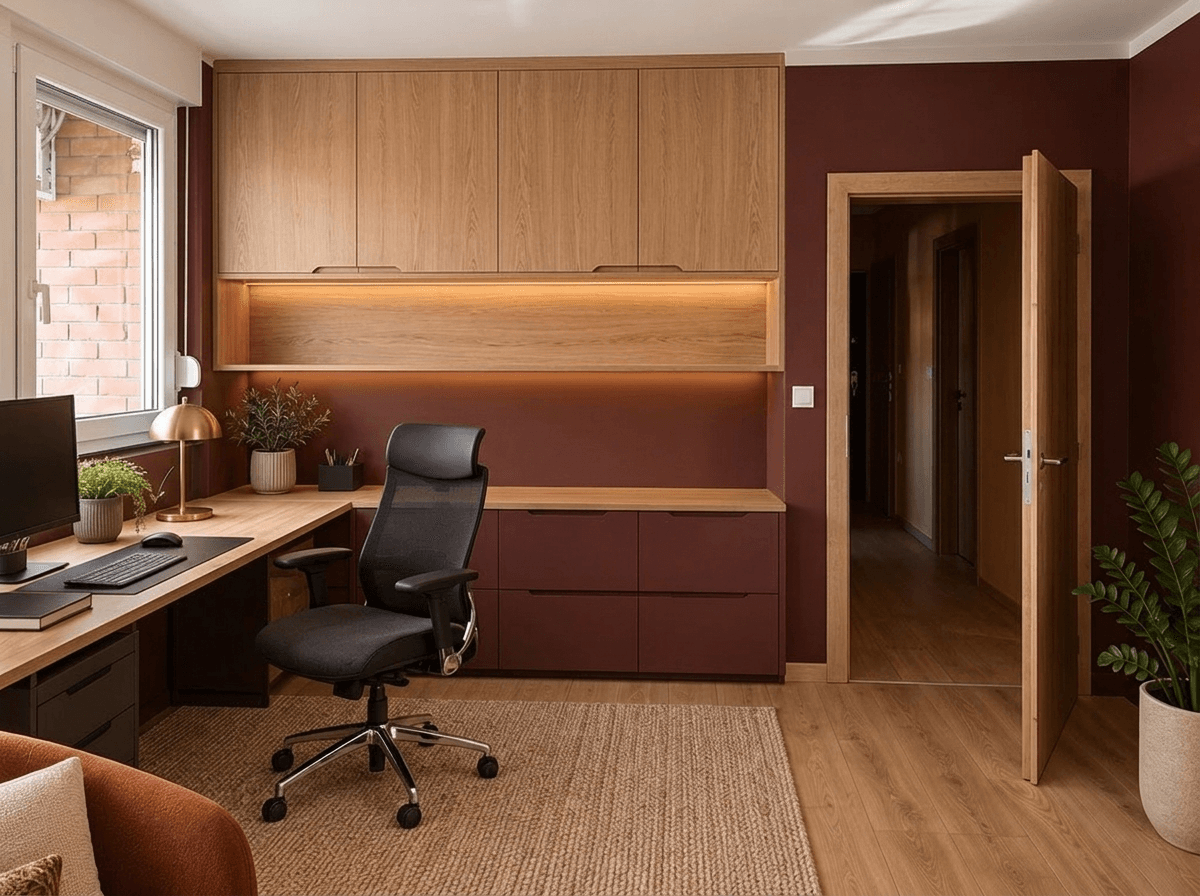 Interior design in Contemporary style — home_office by GenRoom AI