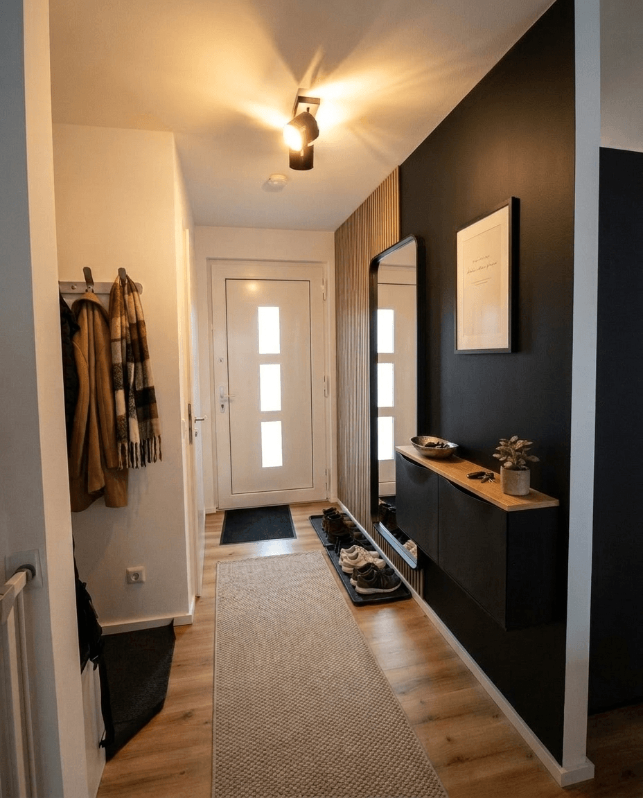 Hallway interior in no_style style — photo by GenRoom AI
