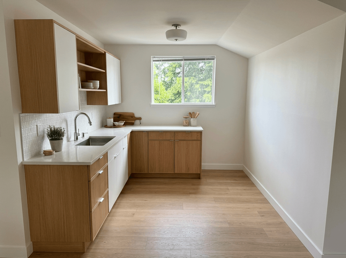 Contemporary Kitchen design — interior photo by GenRoom AI