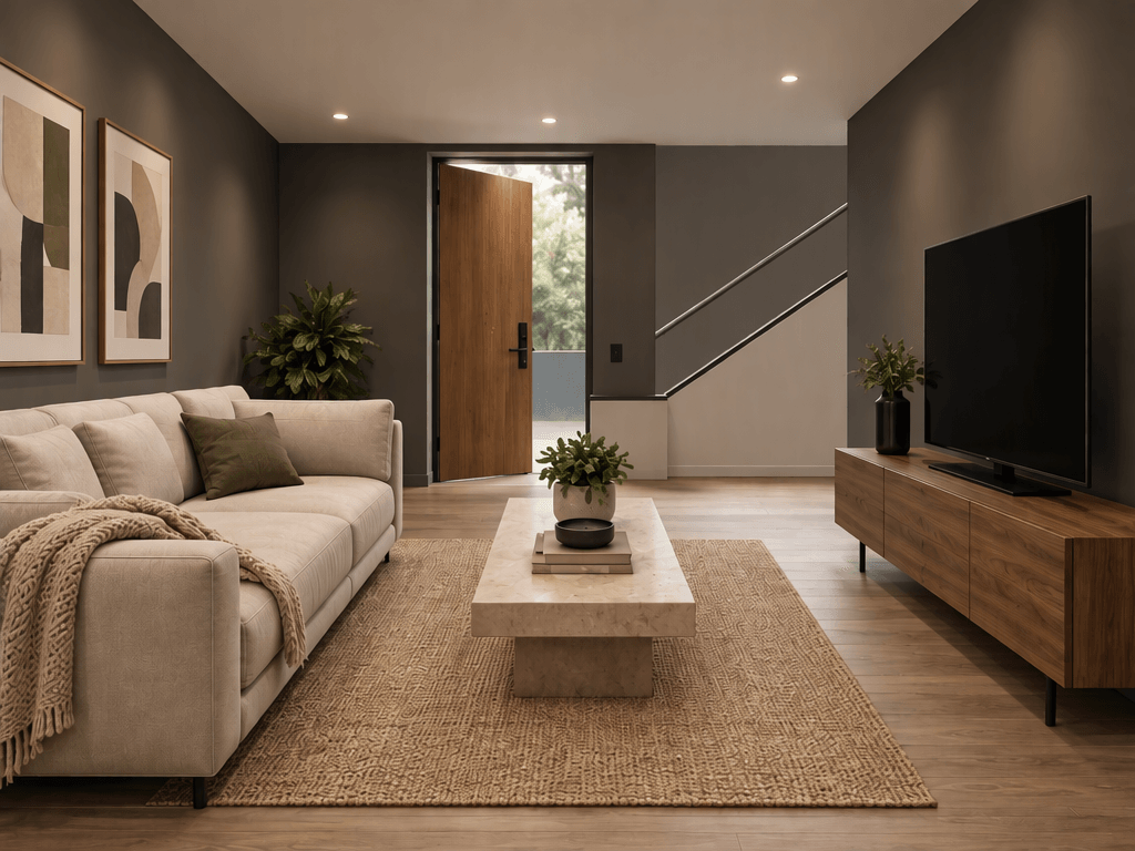 Interior design in Contemporary style — Living Room by GenRoom AI