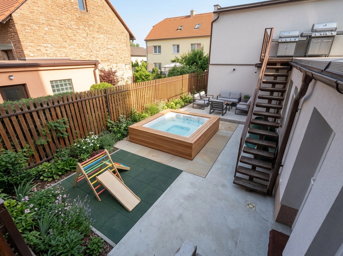 Yard design in no_style style — photo by GenRoom AI