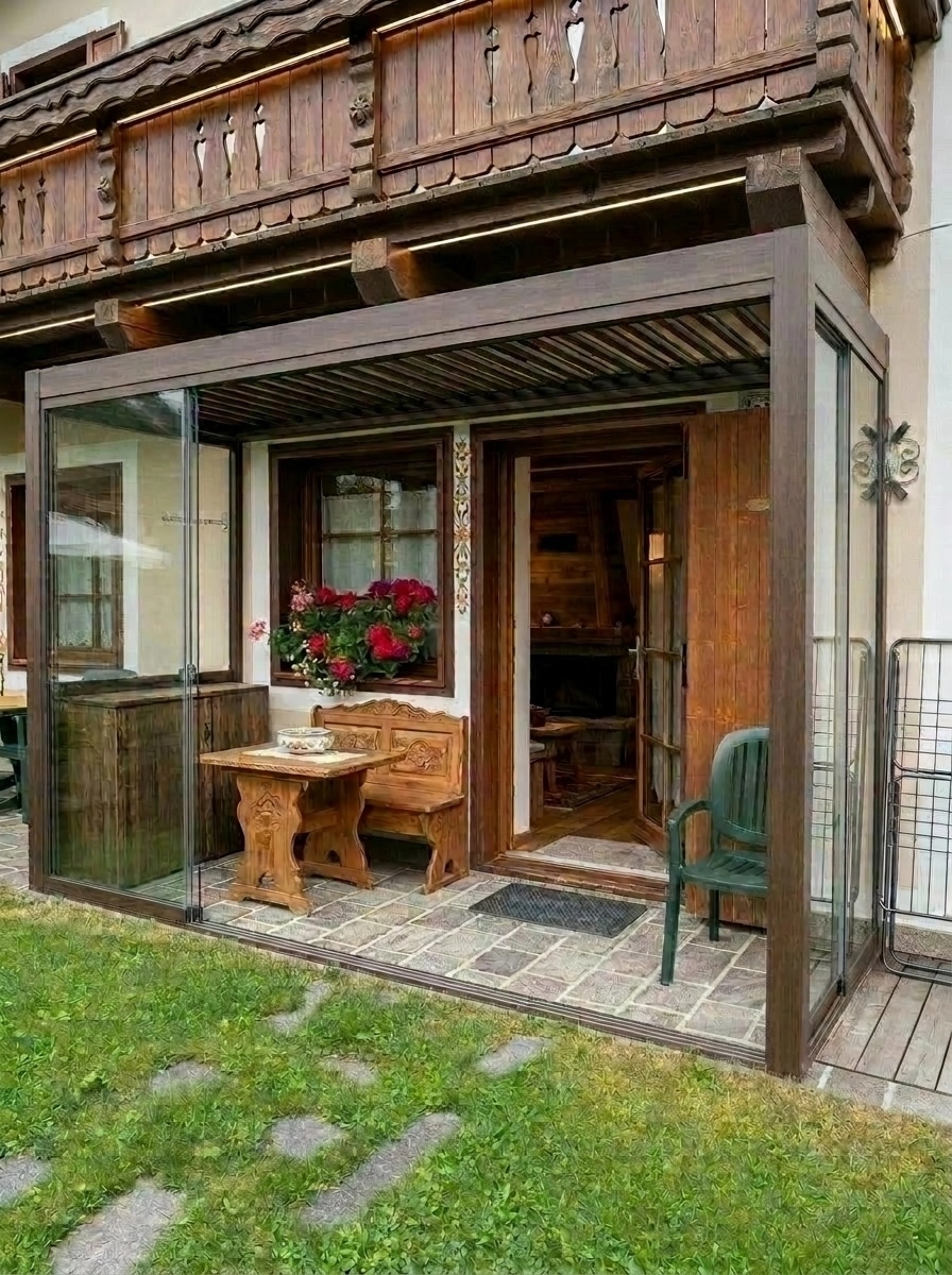 Facade design in Chalet Facade style — photo by GenRoom AI