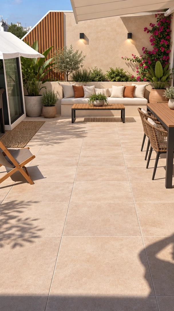 Landscape design in Mediterranean Yard style — Yard by GenRoom AI