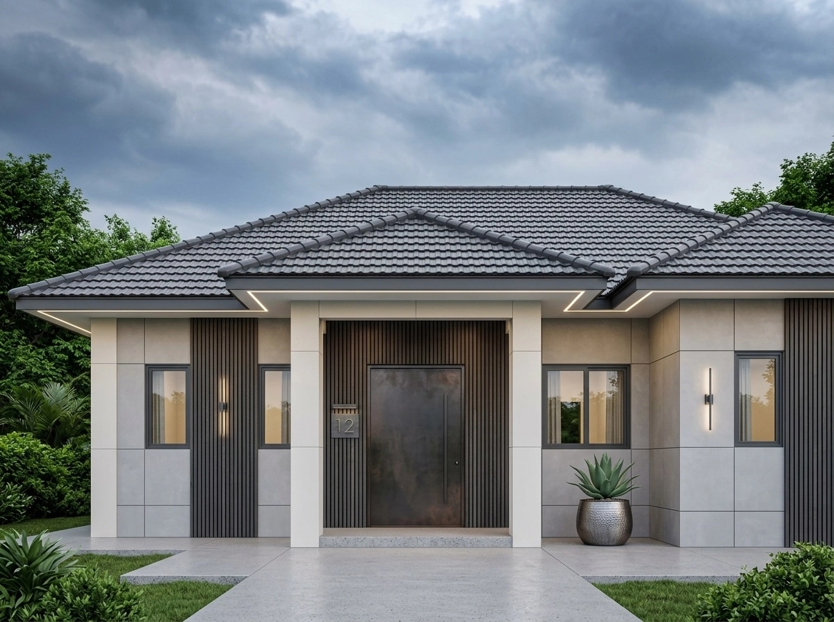 Minimalist Facade Facade design — facade photo by GenRoom AI