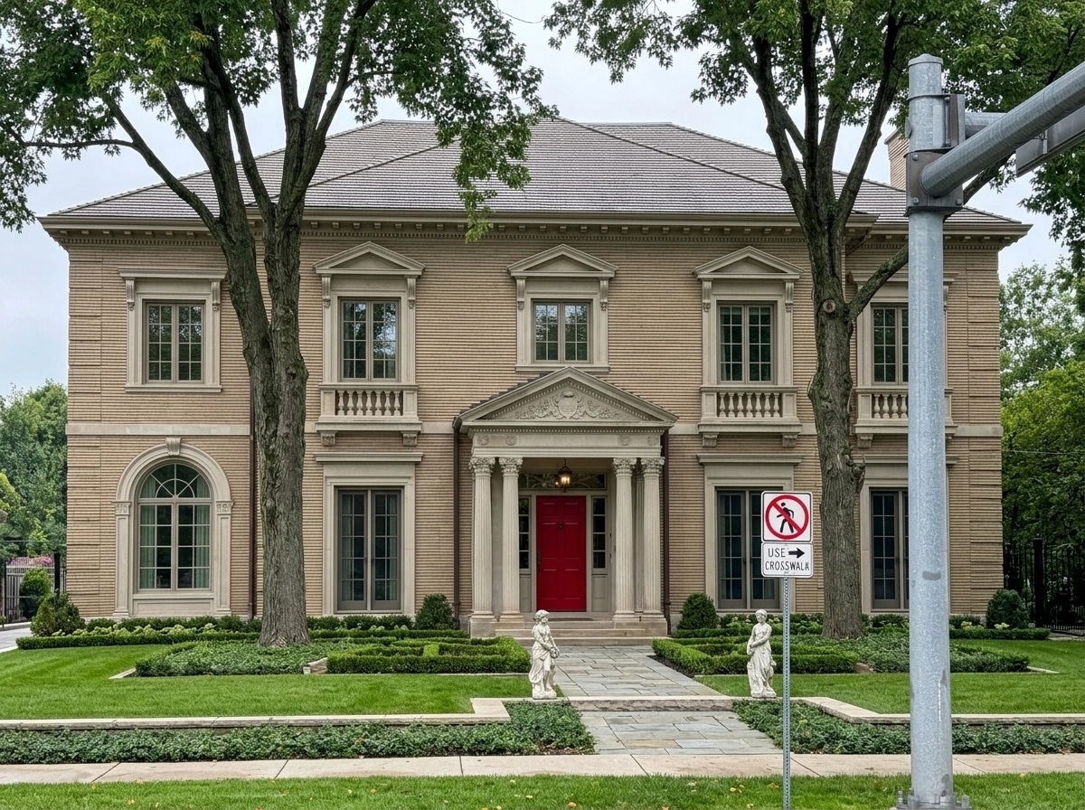 Facade design in Neoclassic Facade style — Facade by GenRoom AI