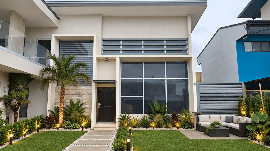 Yard design in no_style style — photo by GenRoom AI