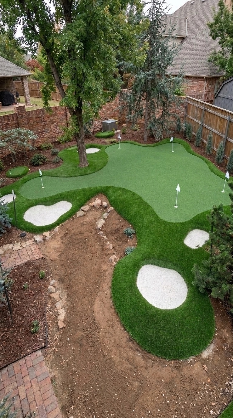 Yard design in no_style style — photo by GenRoom AI