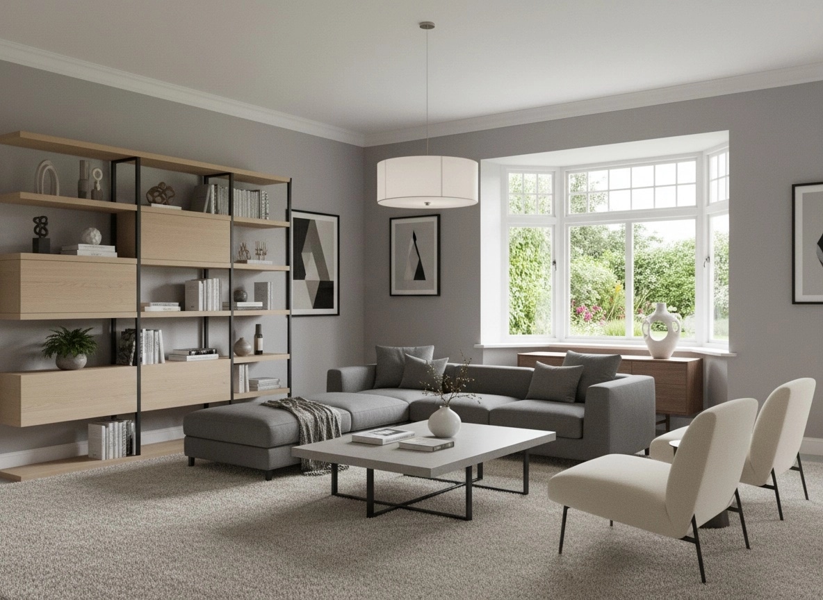 Interior design in Contemporary style — Living Room by GenRoom AI