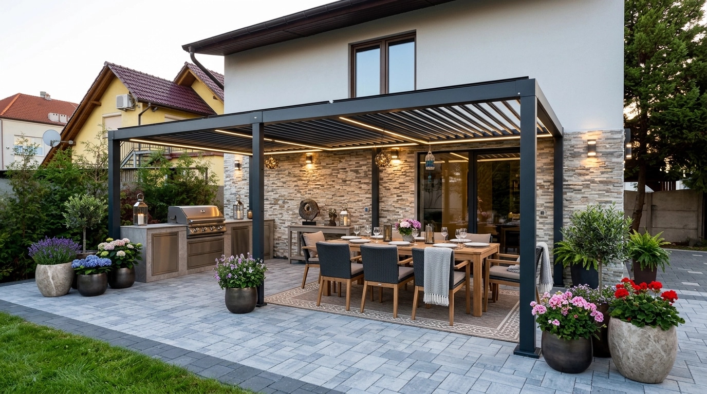Yard design in no_style style — photo by GenRoom AI