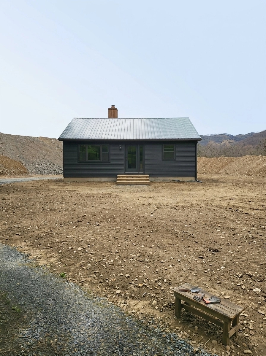 Landscape design in Eco Natural Garden style — Yard by GenRoom AI
