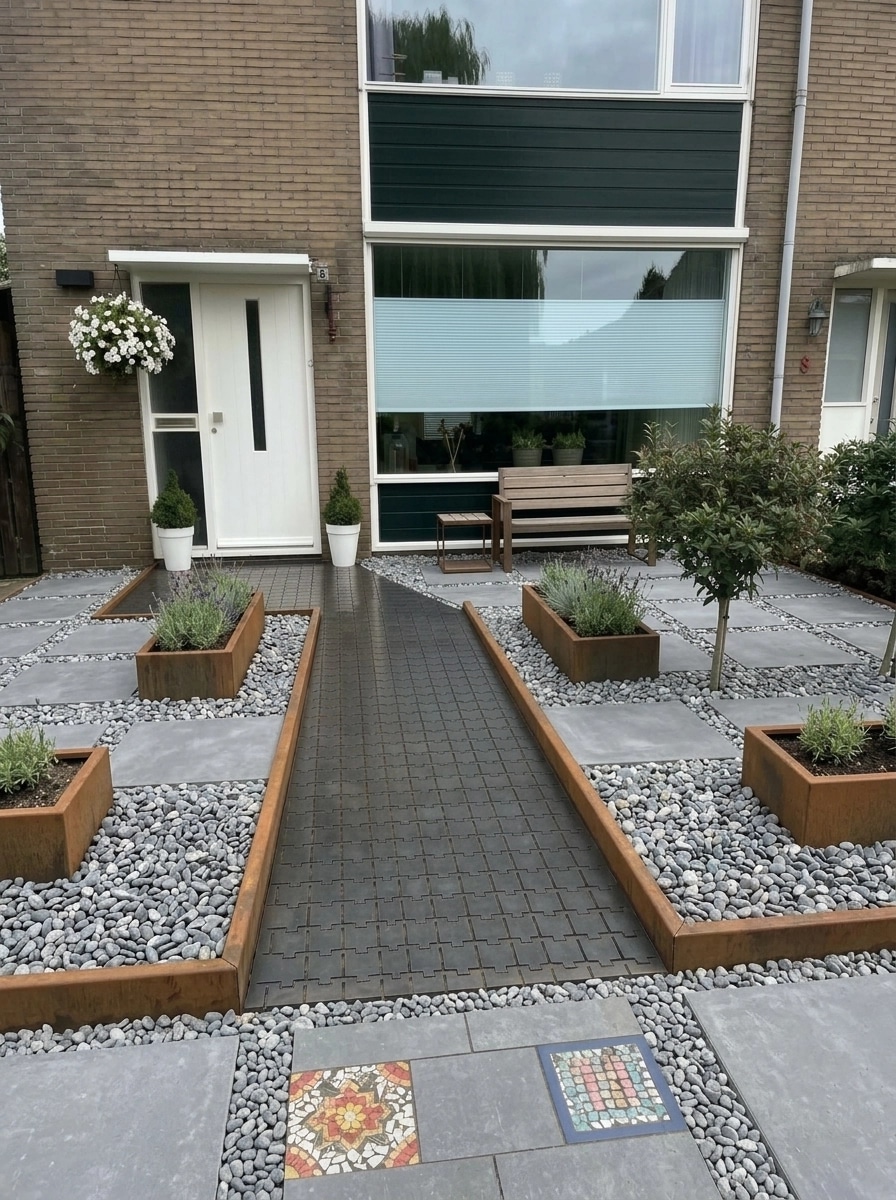 Yard design in no_style style — photo by GenRoom AI