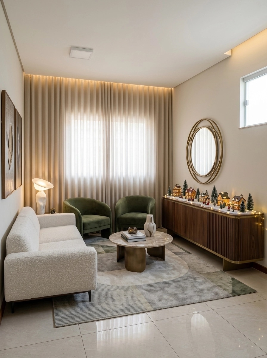 Interior design in Contemporary style — Living Room by GenRoom AI