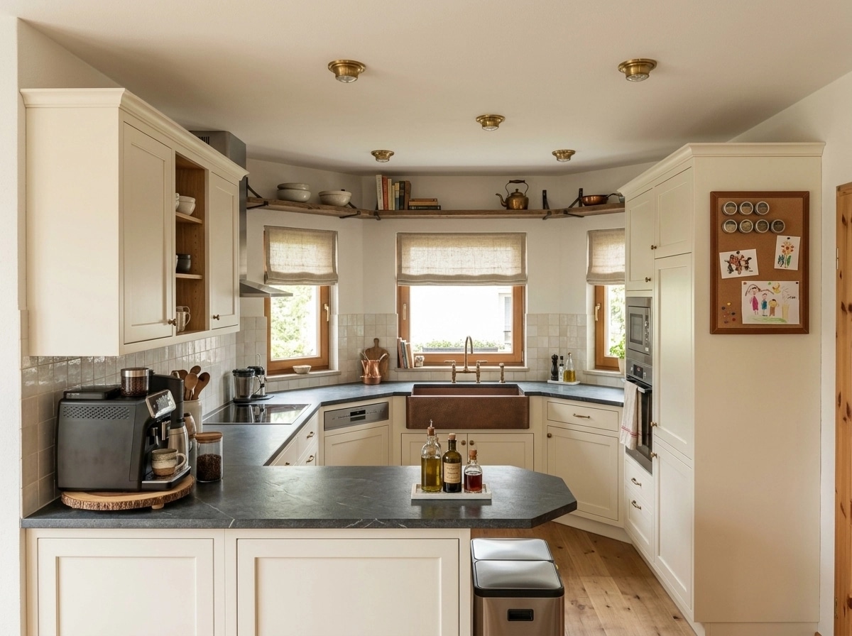 Modern Farmhouse Kitchen design — interior photo by GenRoom AI