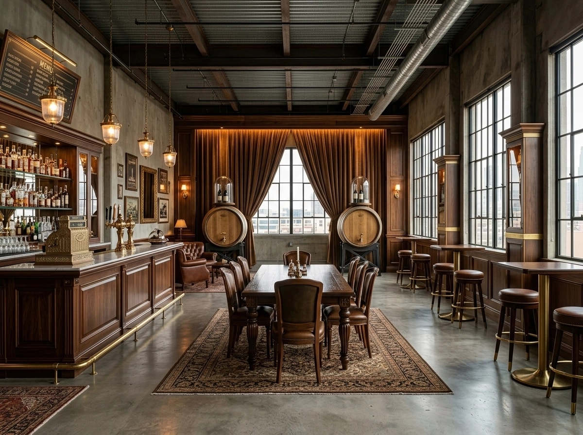 Interior design in Classic style — bar by GenRoom AI