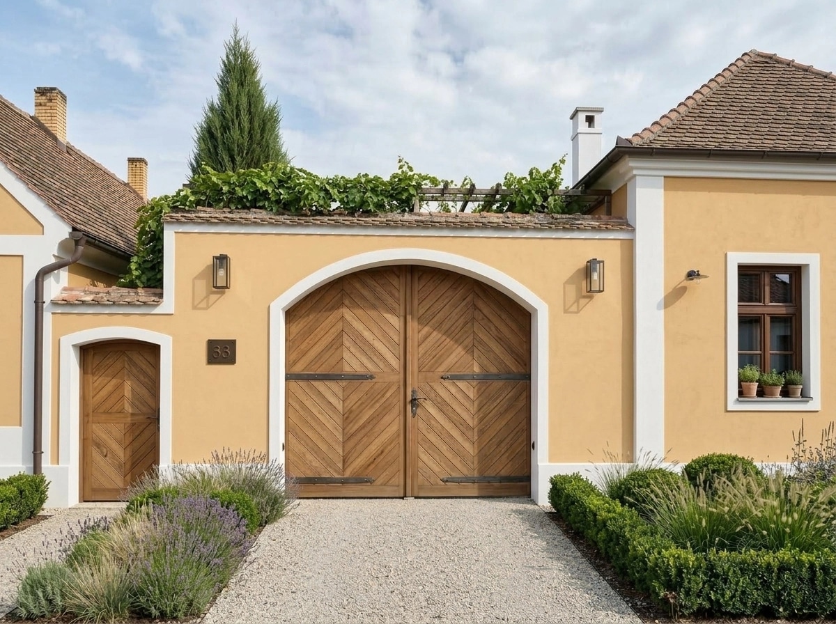 Facade design in Barnhouse Facade style — Facade by GenRoom AI