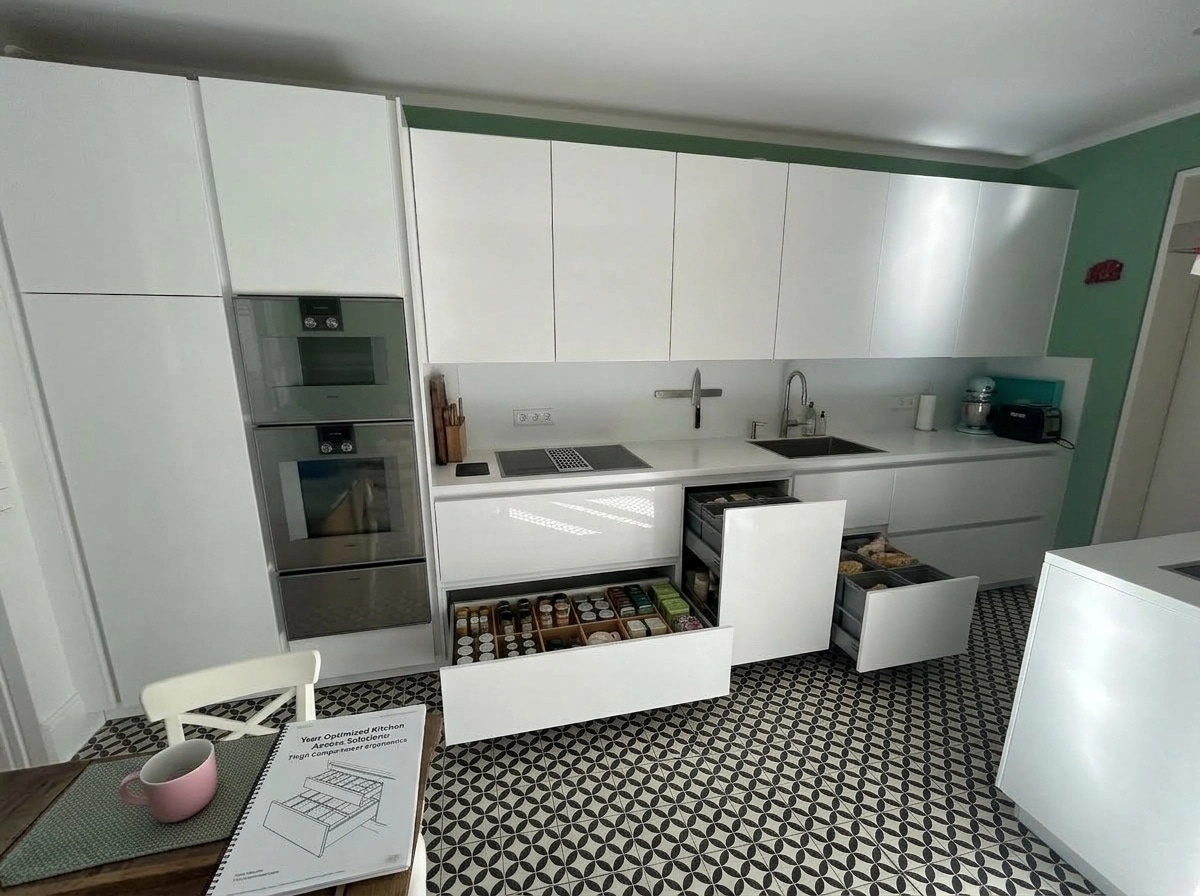 Kitchen interior in no_style style — photo by GenRoom AI