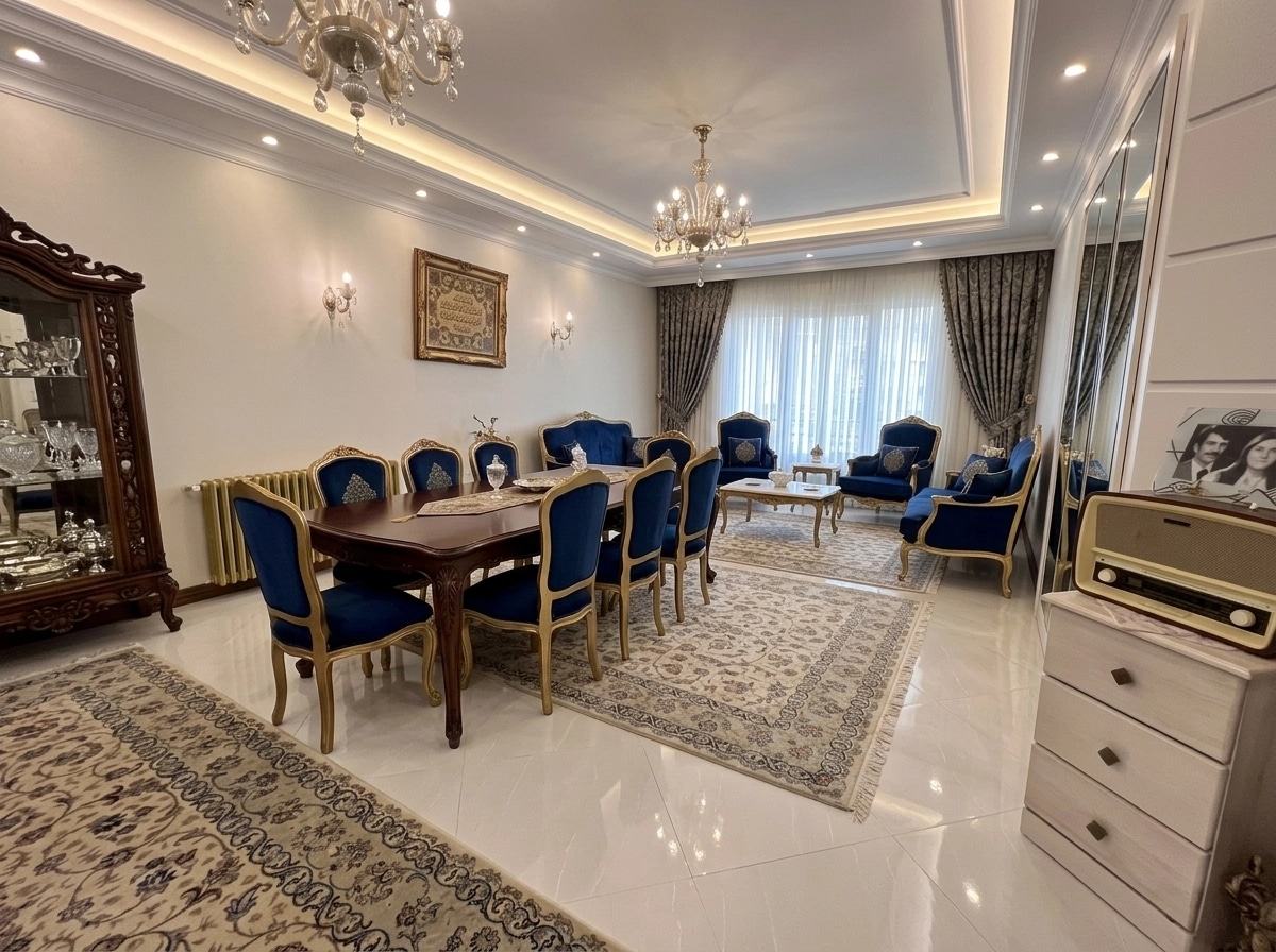 Interior design in Neoclassic style — Living Room by GenRoom AI