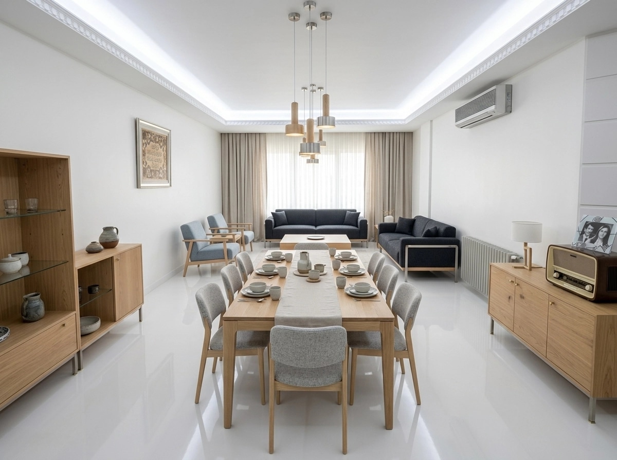 Scandinavian Living Room design — interior photo by GenRoom AI
