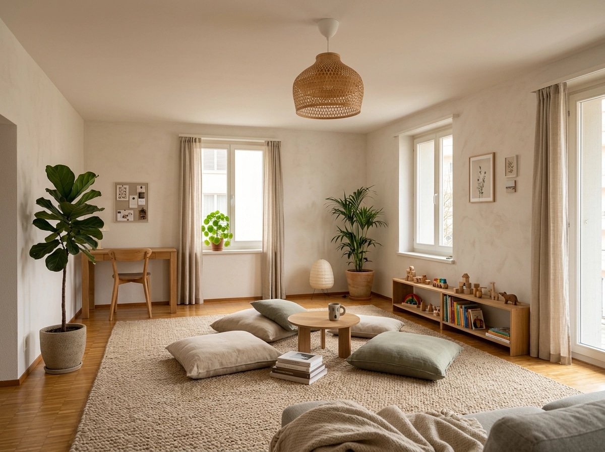 Scandinavian Living Room design — interior photo by GenRoom AI